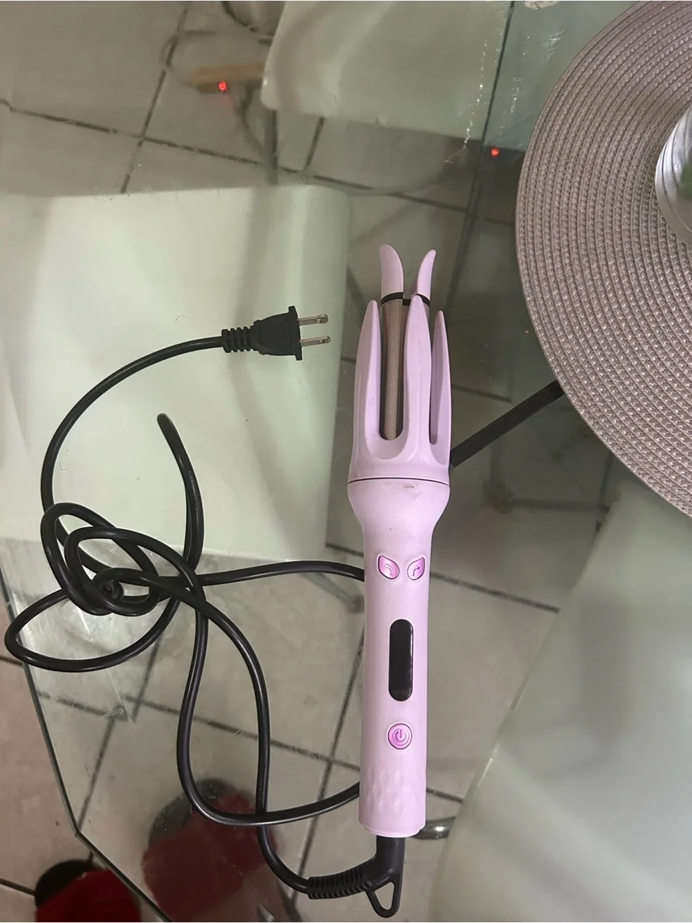 No Boundaries Pink Automatic Hair Curler